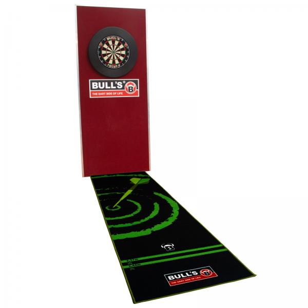 Bulls Dartteppich mit Wand
